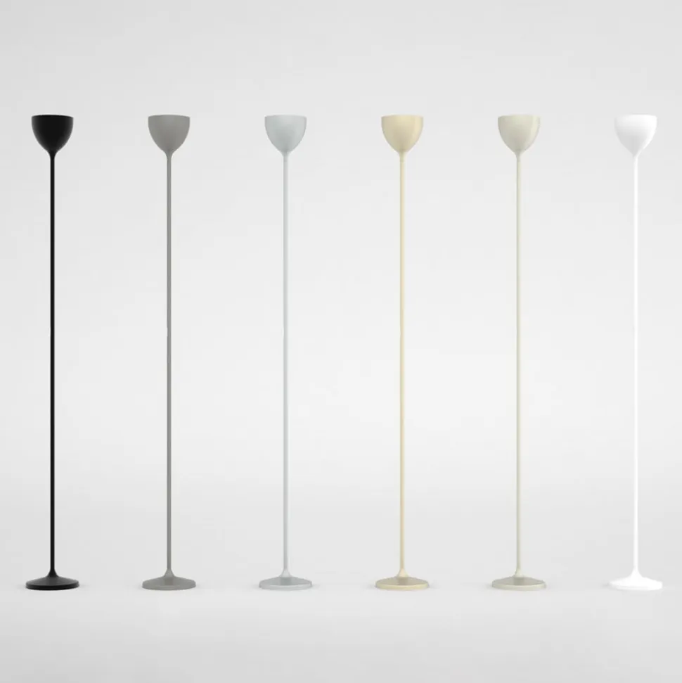 Rotaliana Drink LED-gulvlampe, mat hvid