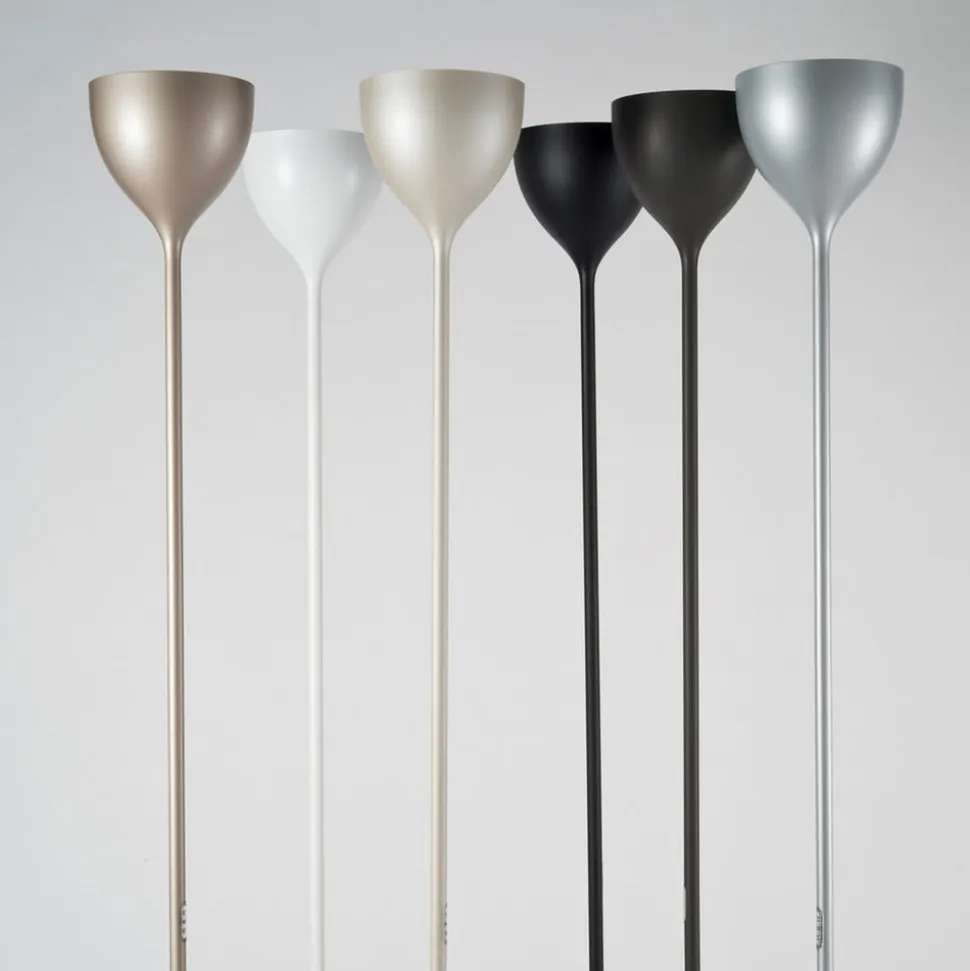 Rotaliana Drink LED-gulvlampe, mat hvid