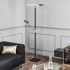 Rothfels Charlin LED-uplight sort messing
