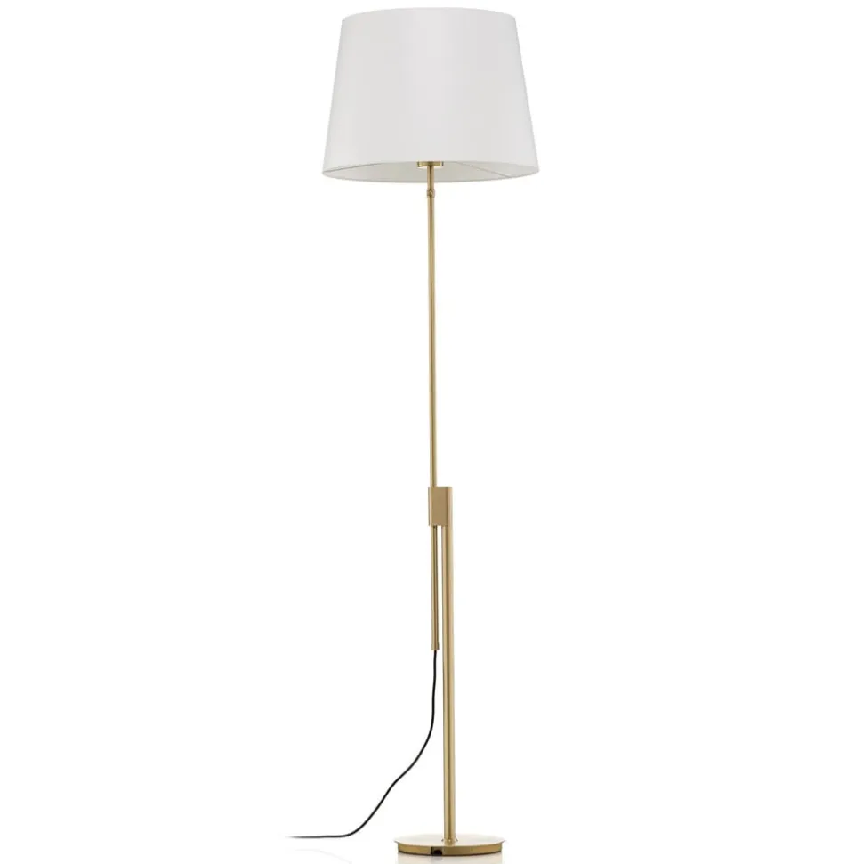Rothfels Phelandis gulvlampe, dæmper, messing