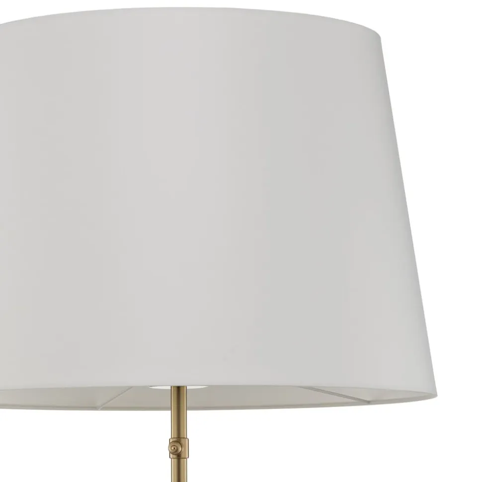 Rothfels Phelandis gulvlampe, dæmper, messing