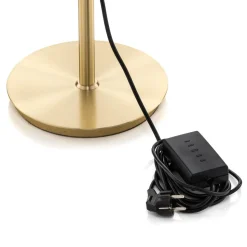 Rothfels Phelandis gulvlampe, dæmper, messing