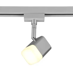Roubaix DUOline LED-skinnespot, mat nikkel