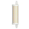 R7s LED-stav 117,6 mm 12W varmhvid, kan dæmpes