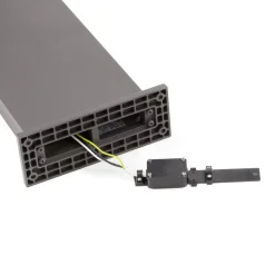 Ruka LED-stibelysning med træelement, 60 cm