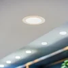 Rund LED-indbygningslampe Arian, 9,2 cm 6W