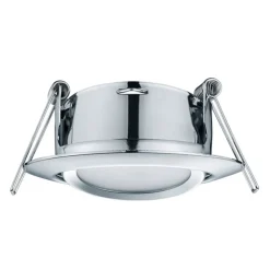 Rundt LED-indbygningsspot Rila i krom