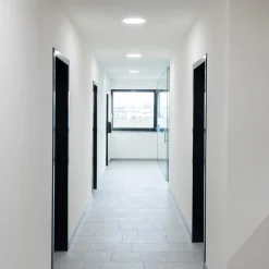 RZB HB 801 LED indbygget downlight IP54 Ø22,5 cm 20 W