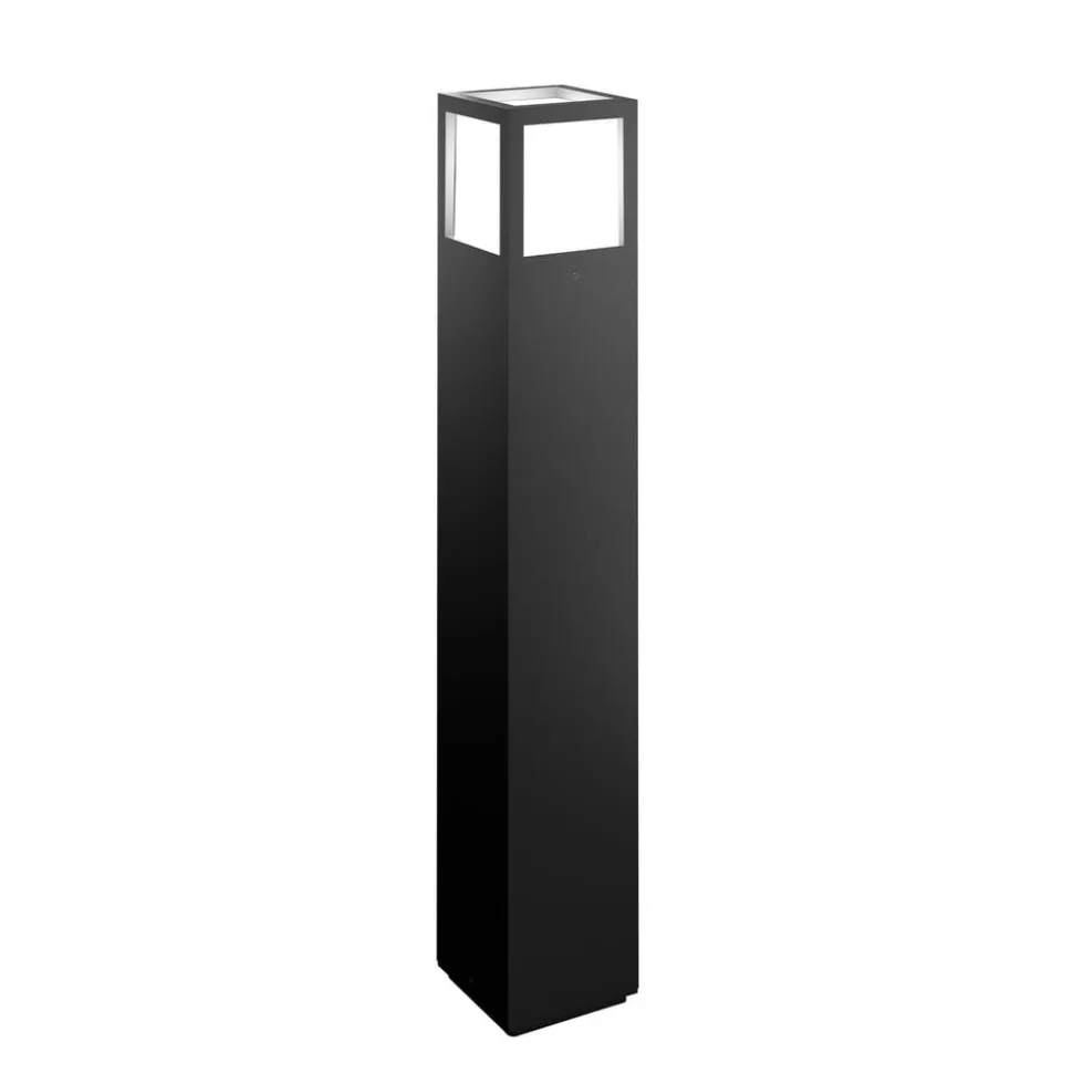 RZB HB 205 LED-gadelampe, antracit, højde 65 cm