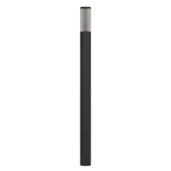 Salle vejlampe, højde 110 cm, sort, aluminium