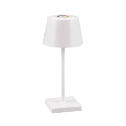 Sanchez LED-bordlampe, RGBW og dæmper, hvid