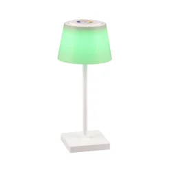Sanchez LED-bordlampe, RGBW og dæmper, hvid