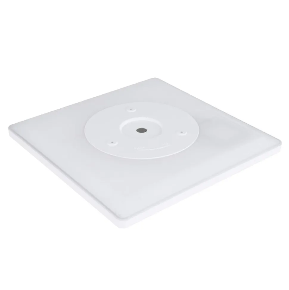 Sapana LED-loftlampe, kantet, kan dæmpes, hvid