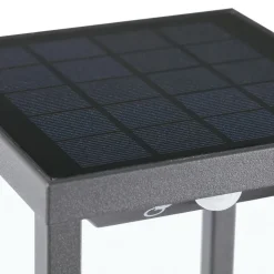 Saura solcelle LED-sokkelampe med bevægelsesdetektor