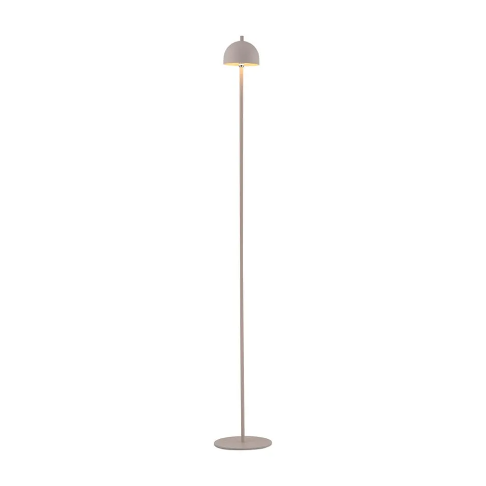Schöner Wohnen LED-akku-gulvlampe Bellies, sandbrise, IP54