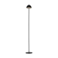 SCHÖNER WOHNEN LED-akku-gulvlampe Bellies, sort, IP54