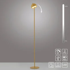 Schöner Wohnen LED-akku-gulvlampe Bellies, Blütenzauber IP54
