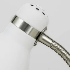School skrivebordslampe, hvid