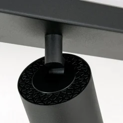 Sean loftspot, 6 lyskilder, sort