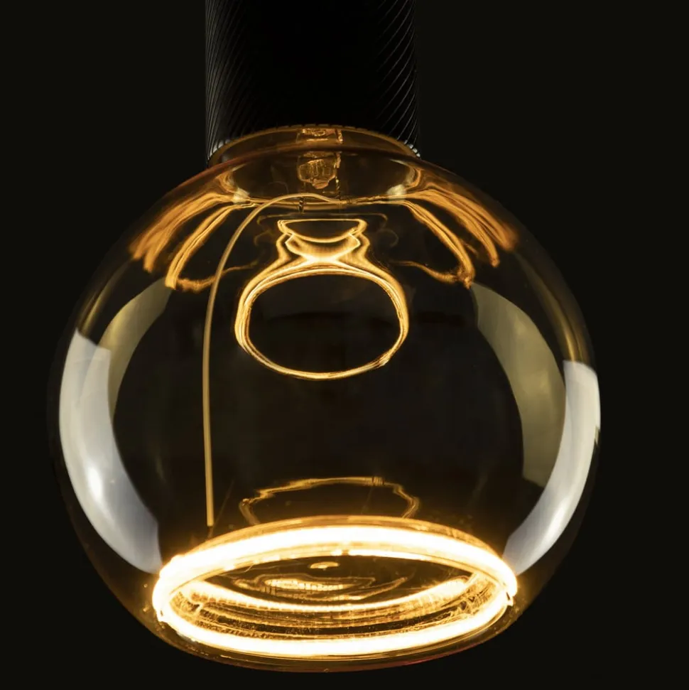 SEGULA floating globe G125 E27 4 W guld lukket