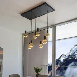 SEGULA floating globe G150 E27 6 W grå glas åben