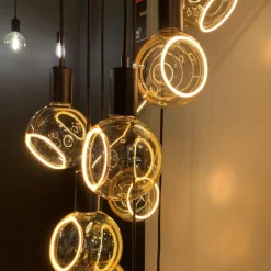 SEGULA Floating LED-globe G150 E27 4,5 W guld 45°