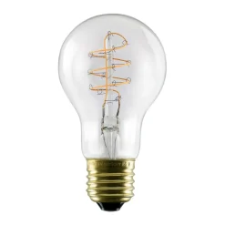 SEGULA LED Elegant Line E27 5W traditionel glødepære 2.200 K glødetråd dæmpbar