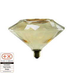 SEGULA LED floating diamond E27 8W guld kan dæmpes