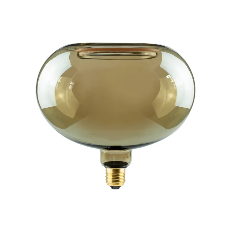 SEGULA LED floating oval E27 4,5W kan dæmpes, røg
