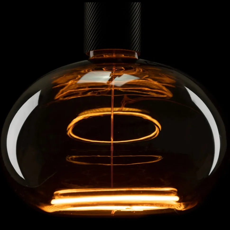 SEGULA LED floating oval E27 4,5W kan dæmpes, røg