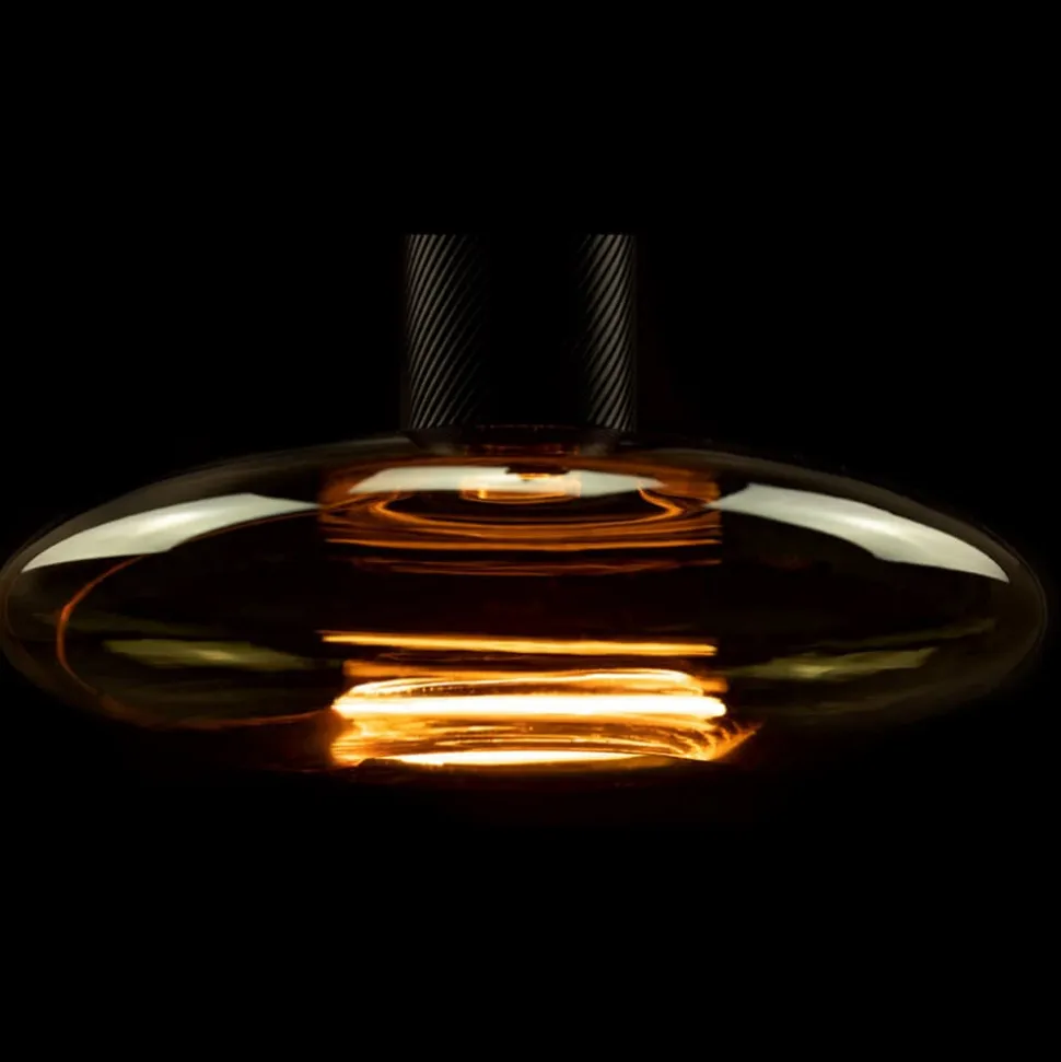 SEGULA LED floating ufo E27 4W kan dæmpes, røggrå