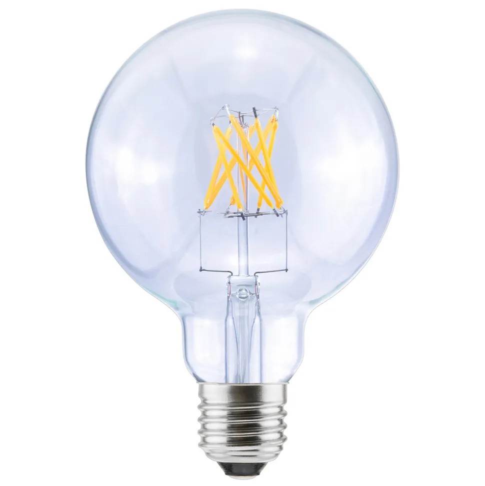 SEGULA LED globe G95 E27 6,5W 2.700K dæmpbar klar