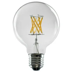 SEGULA LED globe G80 E27 6,5W 2.700K dæmpbar klar