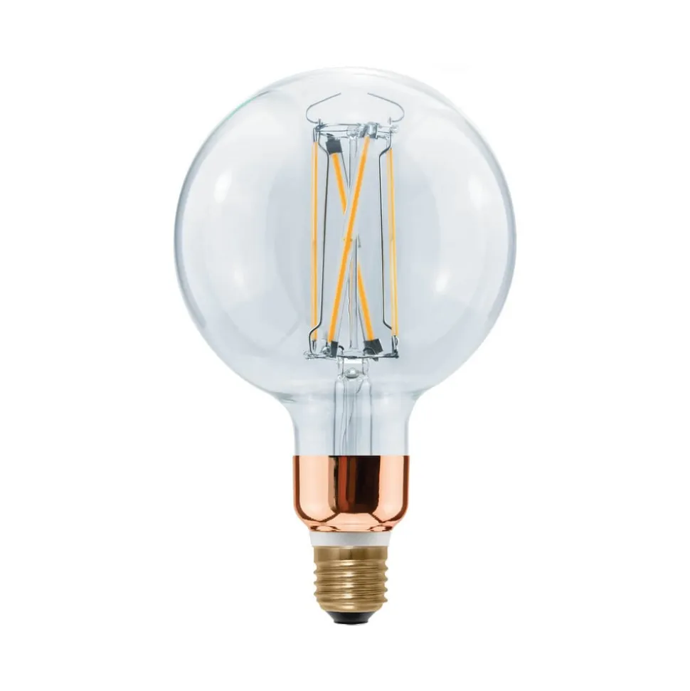 Segula LED globepære E27 14 W klar glødetråd 922 dæmpbar 1400 lm