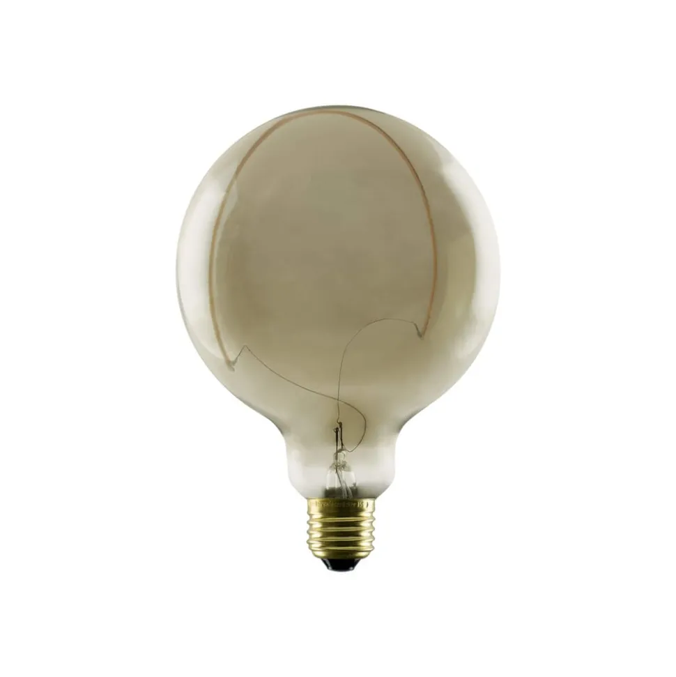 Segula LED Illusion G125 Crescent top E27 6W smoke