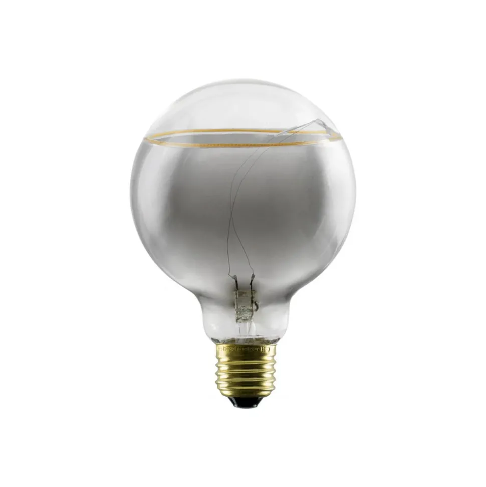 SEGULA LED Illusion globe 95 E27 5W dim røg/klar
