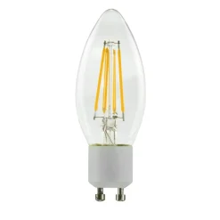 Segula LED stearinlys GU10 3,2W glødetråd dæmpbar 2,700K