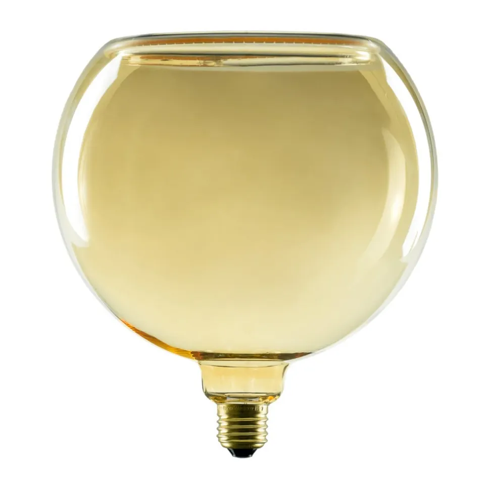 Segula LED svævende kugle G150 E27 4W 922 guld dæmpbar