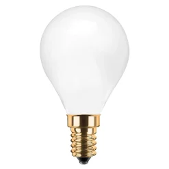 Segula LED-dråbepære 24V DC E14 3W 922 opal dæmper