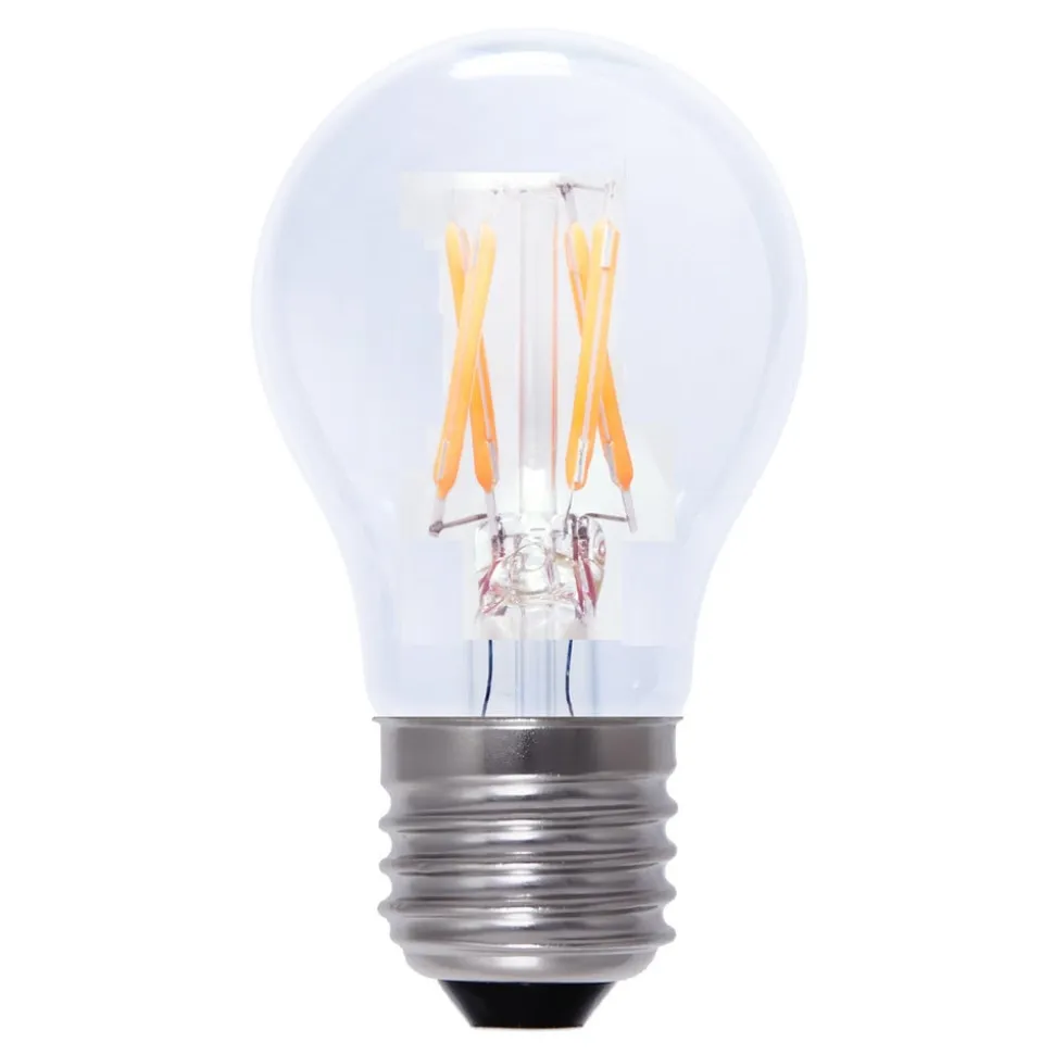 Segula LED-filamentpære 24V DC E27 3W glødetråd 927 ambient