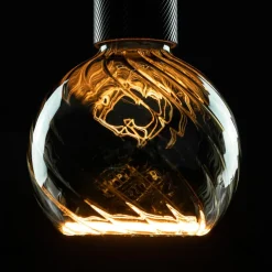 SEGULA LED-floating-globe G125 E27 6 W twist røg