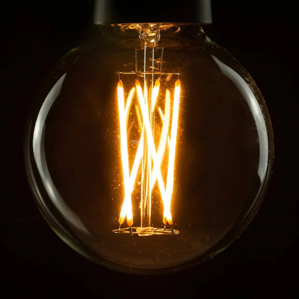 SEGULA LED-globe E27 5 W G95 2.200 K dæmpes klar