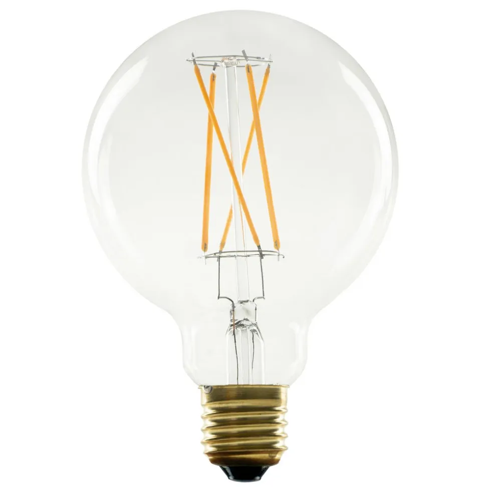 SEGULA LED-globe E27 5 W G95 2.200 K dæmpes klar