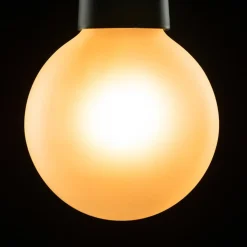 SEGULA LED-globe E27 3W G95 1.900K dæmpbar satin