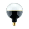 Segula LED-Globe Illusion E27 G125 klar/sort 5W 1900K dæmpbar