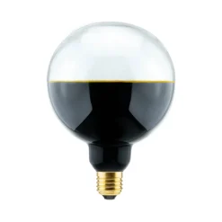 Segula LED-Globe Illusion E27 G125 klar/sort 5W 1900K dæmpbar