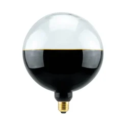 Segula LED-Globe Illusion E27 G190 klar/sort 6W 1900K dæmpbar