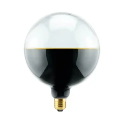Segula LED-Globe Illusion E27 G145 klar/sort 6W 1900K dæmpbar