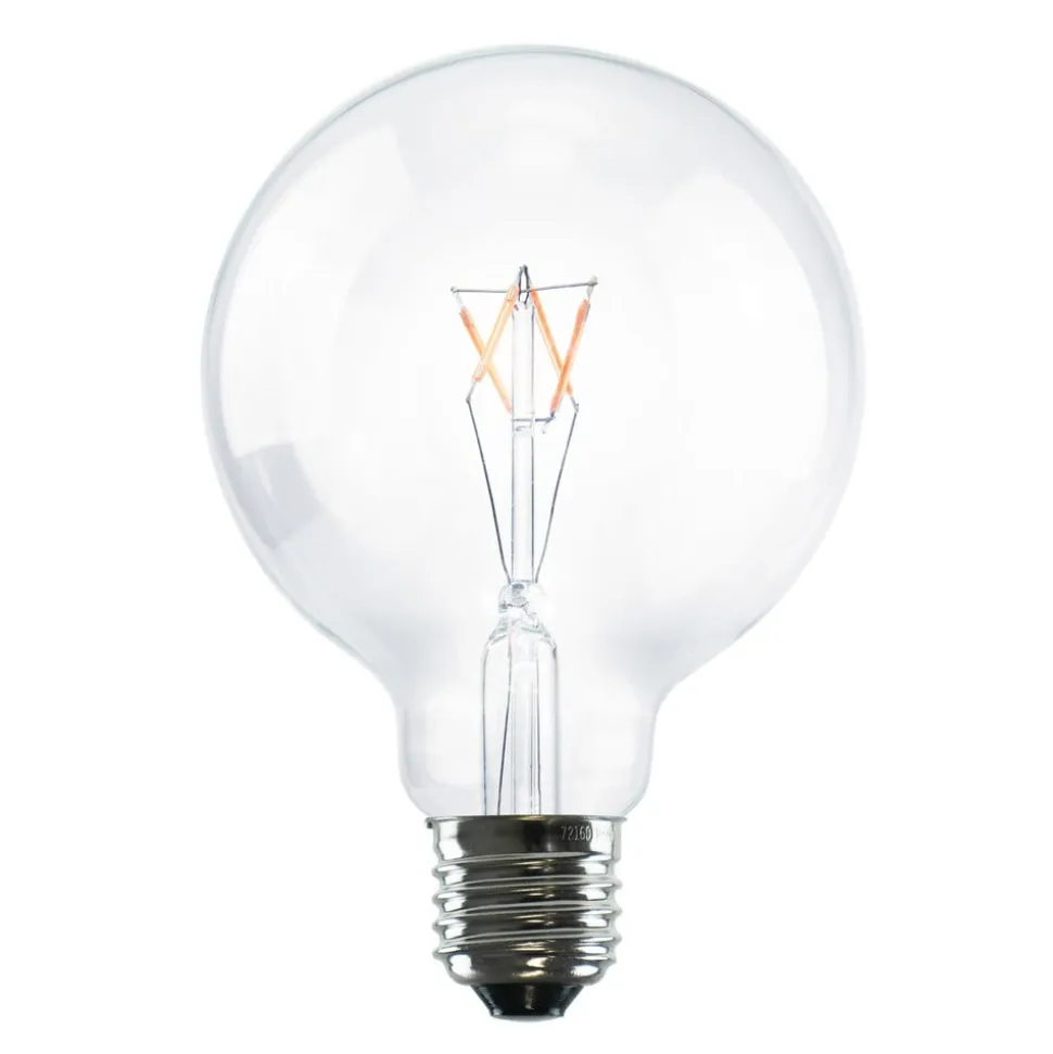 Segula LED-globepære 24V DC E27 G95 3W 927 Filament