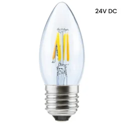 SEGULA LED-kertepære E27 3 W 927 filament ambient